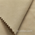 OBL22-C-065 Elbise için Polyester Taklit Keten